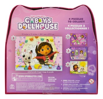 Foto 3 | Gabbys Dollhouse Pack 4 Rompecabezas 96 Piezas Spin Master