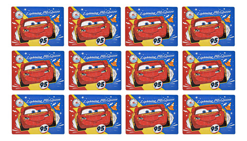Foto 2 pulgar | Disney Cars Mcqueen Pack 12 Rompecabezas 48pz #2 Bestway