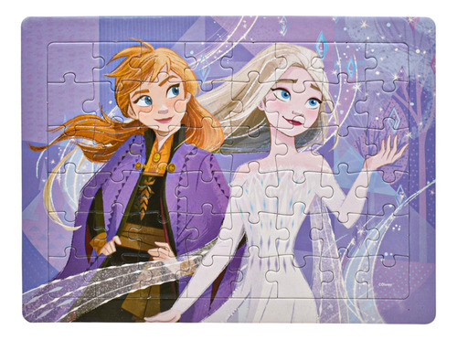 Foto 3 pulgar | Princesas Frozen Pack 12 Rompecabezas 48pz C/u Bestway