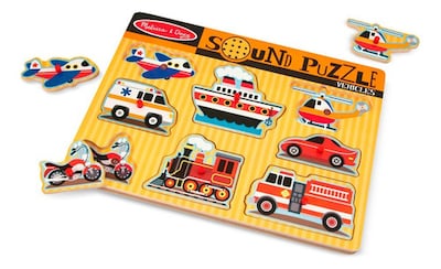 Foto 2 | Rompecabezas De Madera Con 8 Sonidos 8 Pz Melissa & Doug