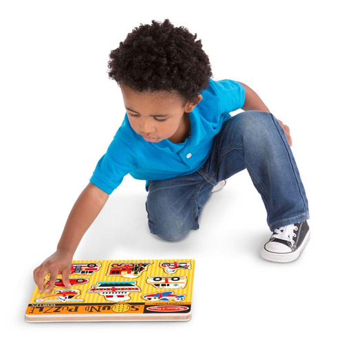 Foto 3 | Rompecabezas De Madera Con 8 Sonidos 8 Pz Melissa & Doug