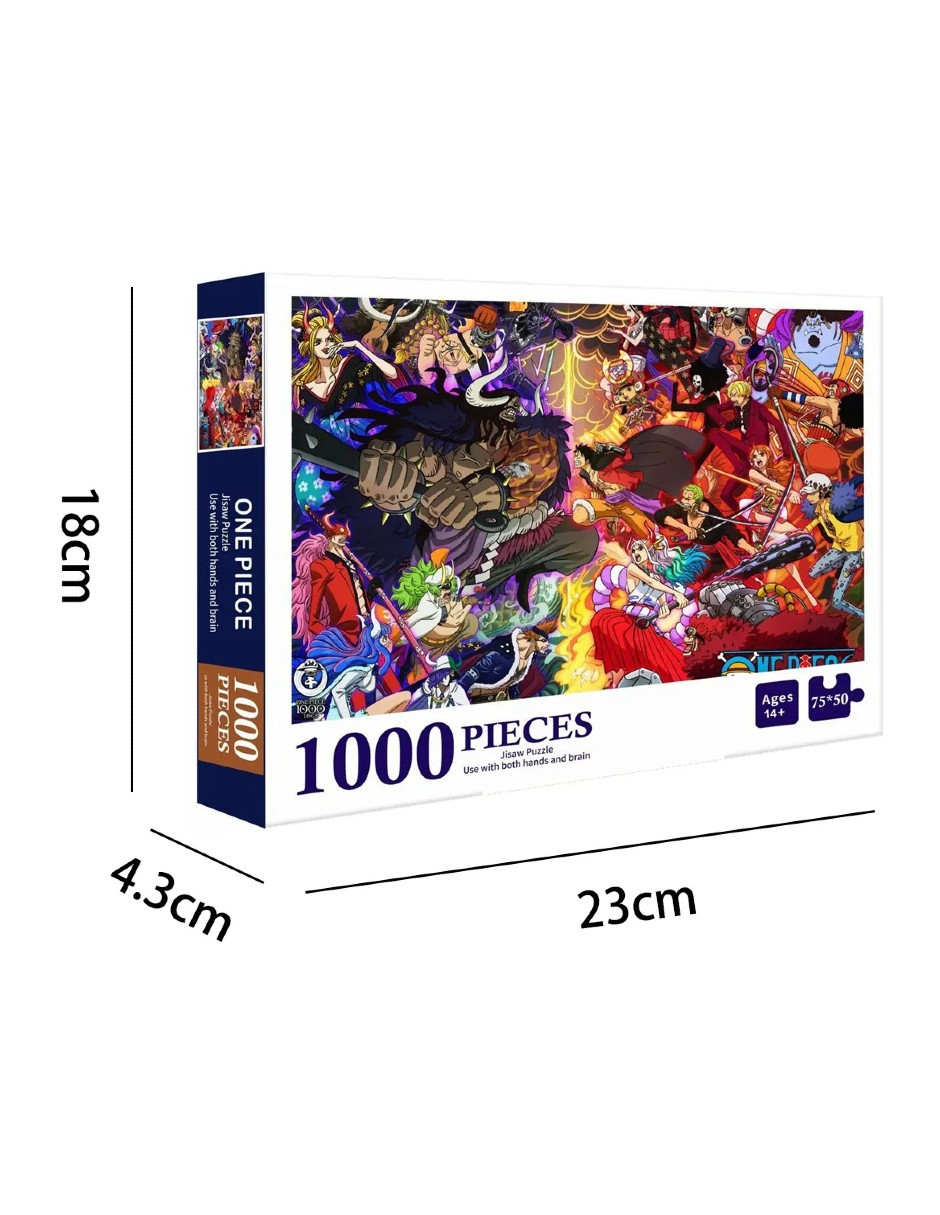 Foto 4 pulgar | Rompecabezas De 1000 Piezas One Piece