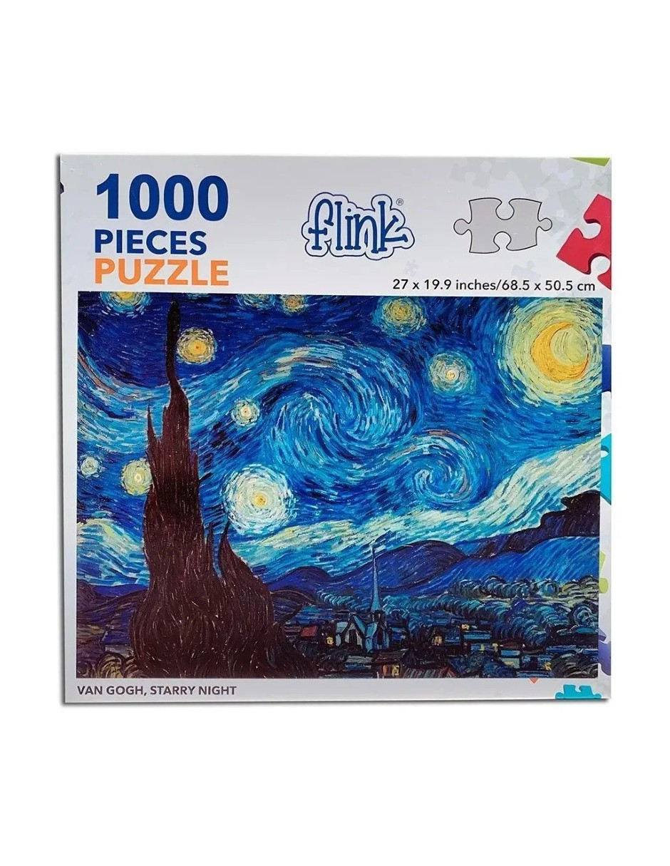 Foto 1 | Rompecabezas Noche Estrellada Van Gogh De 1000 Piezas