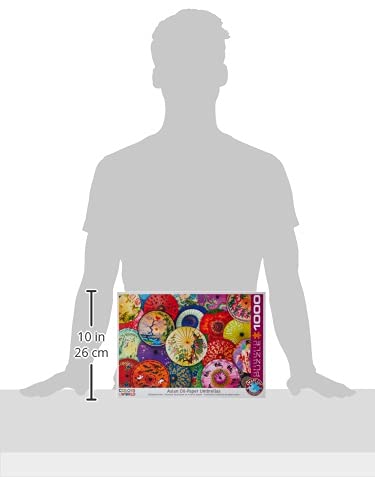 Foto 4 pulgar | Paraguas De Papel Al Óleo Asiático Puzzle Eurographics  1000 Piezas - Venta Internacional.