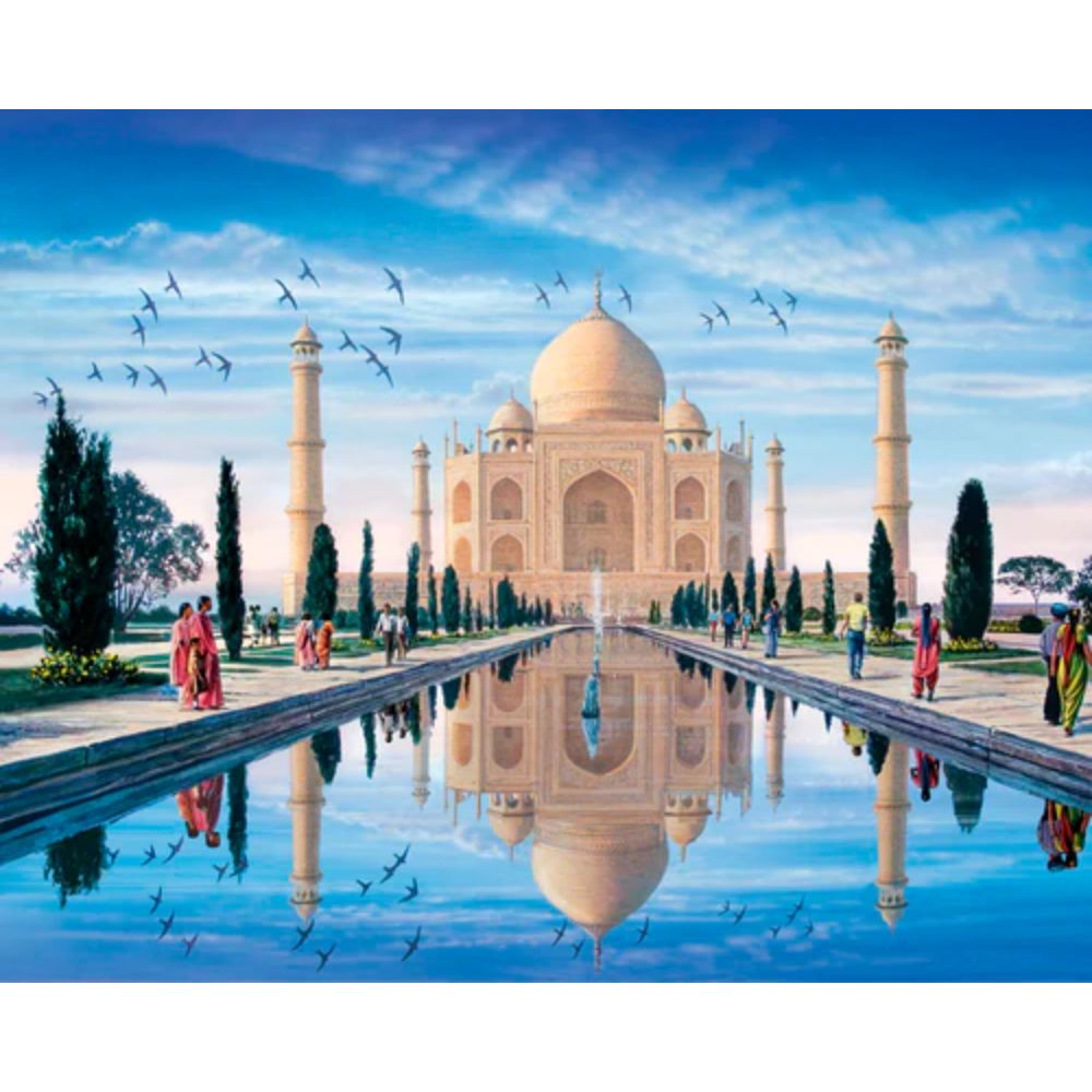 Foto 2 | Taj Mahal Rompecabezas 1000 Piezas | Monumento Icónico | Arquitectura India | Arte Mundial | Anatolian