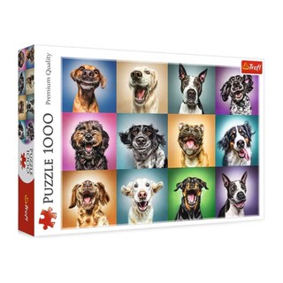 Foto 1 | Fotos Chistosas De Perros: Rompecabezas 1000 Piezas | Humor Y Expresiones Caninas | Trefl