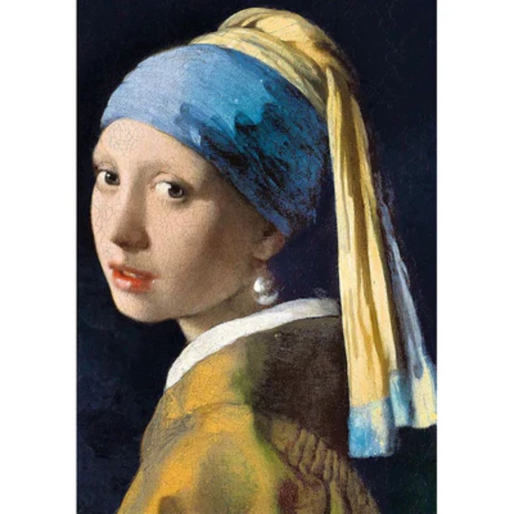 Foto 3 pulgar | Johannes Vermeer: La Joven De La Perla: Rompecabezas 1000 Piezas | Pintura Barroca | Trefl