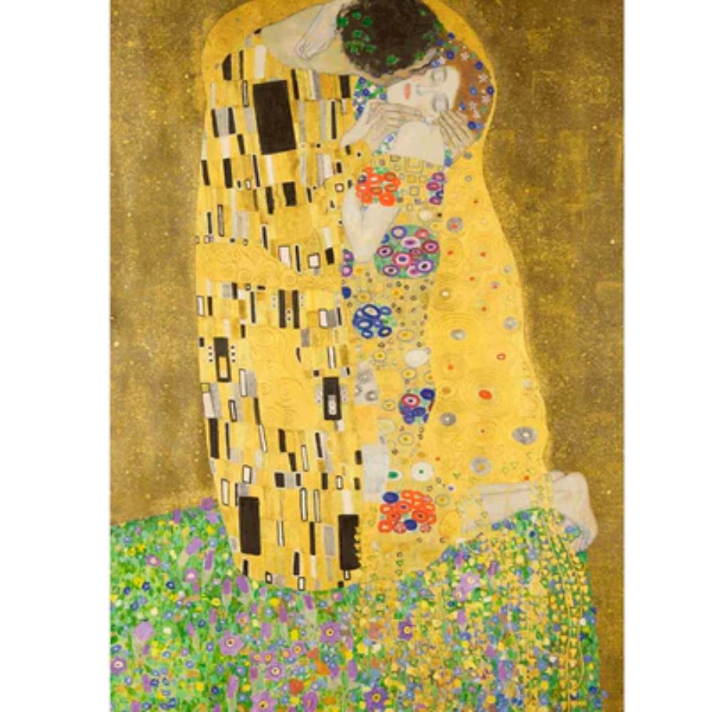 Foto 3 pulgar | Gustav Klimt: El Beso (pintura Completa): Rompecabezas 1000 Piezas | Obra Icónica Y Estilo Decorativo | Trefl