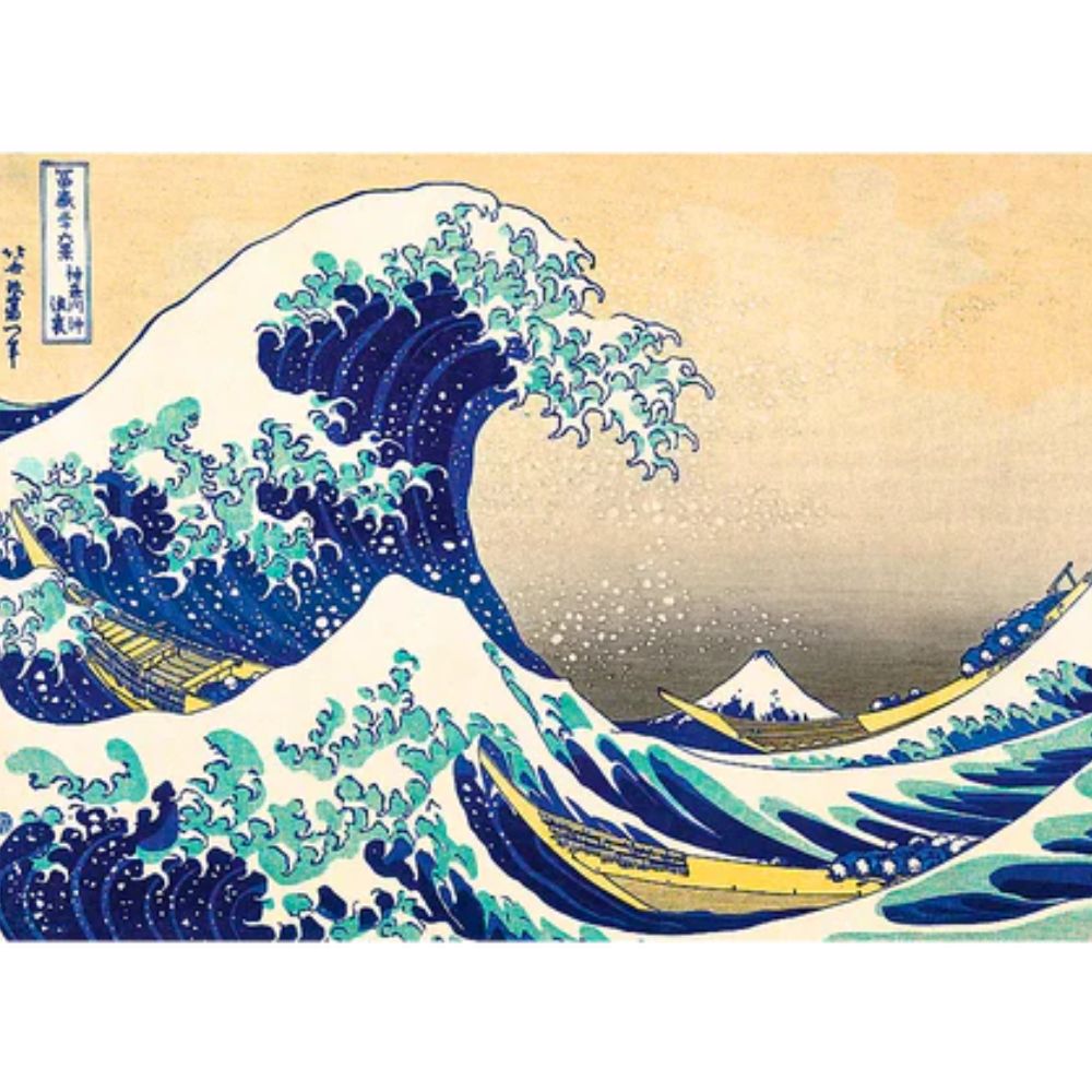 Foto 3 pulgar | La Gran Ola De Kanagawa: Rompecabezas 1000 Piezas | Obra De Hokusai | Trefl