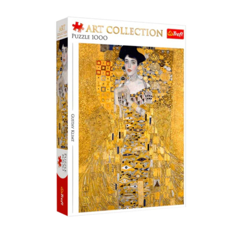 Foto 2 pulgar | Gustav Klimt: La Dama Dorada (adele): Rompecabezas 1000 Piezas | Pintura Modernista Y Detalles Dorados | Trefl