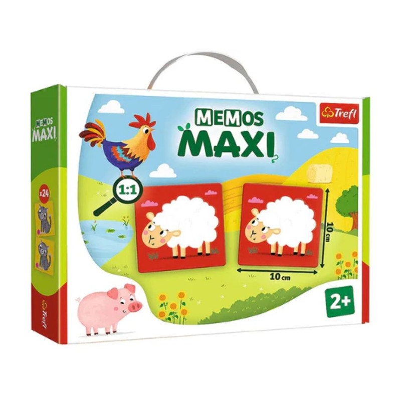 Foto 2 pulgar | La Granja: Juego De Memoria Infantil Trefl Con Ilustraciones Educativas | Estimulación Temprana | Trefl