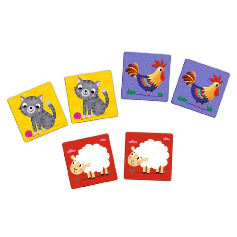 Foto 3 pulgar | La Granja: Juego De Memoria Infantil Trefl Con Ilustraciones Educativas | Estimulación Temprana | Trefl