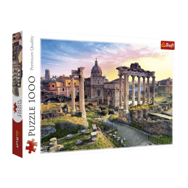 Foto 2 pulgar | Foro Romano: Rompecabezas 1000 Piezas | Patrimonio Histórico De Roma | Trefl