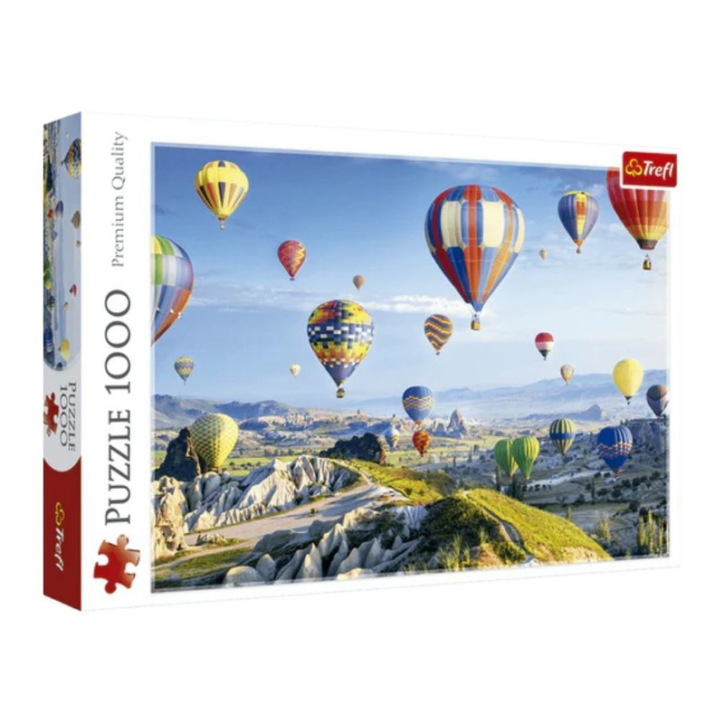 Foto 2 pulgar | Vista De Capadocia  Turquía: Rompecabezas 1000 Piezas | Paisaje Con Globos Aerostáticos | Trefl