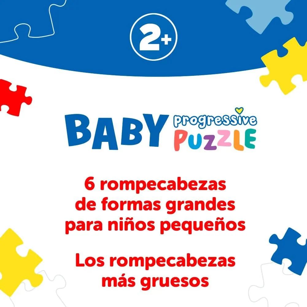 Foto 3 pulgar | Rompecabezas Baby Progressive Trefl 22 Piezas