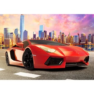 Foto 2 | Paseo Al Atardecer: Rompecabezas 1000 Piezas | Carro Rojo | Trefl