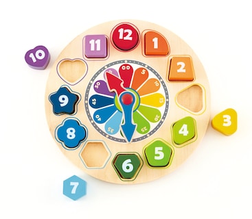 Foto 2 | Puzzle De Reloj E8043 Hape Puzzle Robusto