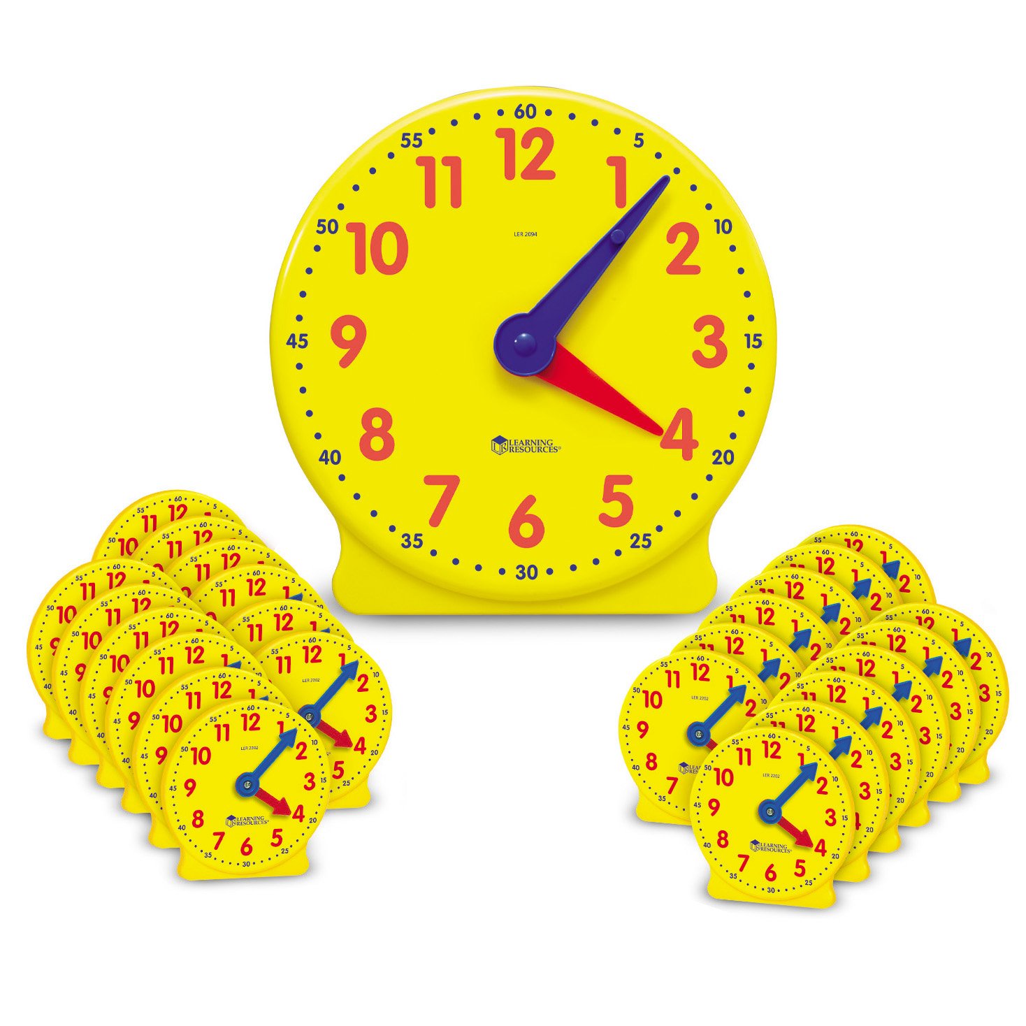 Foto 5 pulgar | Kit De Relojes Para El Aula, Recursos De Aprendizaje, 25 Piezas Para Mayores De 5 Años - Venta Internacional.