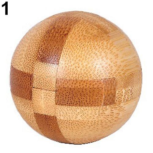 Foto 6 pulgar | Juguete Kongming Lock Brain De Madera Azul Para Adultos Y Niños - Venta Internacional.