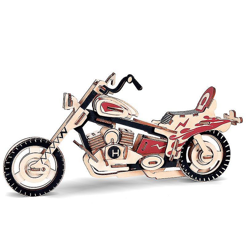 Foto 3 pulgar | Rompecabezas 3d De Madera, Pistola De Proyectil, Simulación Autobús Y Motocicleta - Venta Internacional.