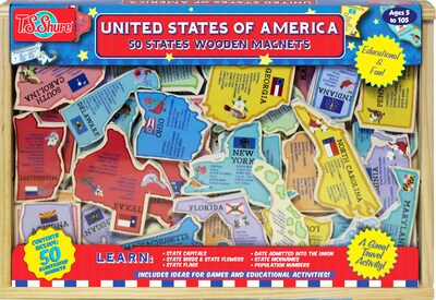 Foto 1 | Imanes Educativos De Madera Para El Aprendizaje | Bendon Ts Shure Usa - Venta Internacional.