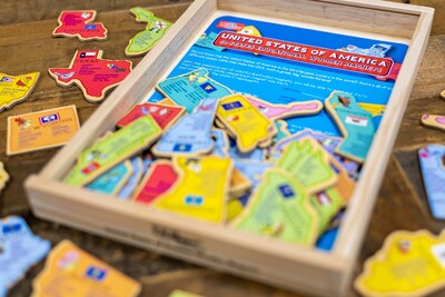 Foto 4 | Imanes Educativos De Madera Para El Aprendizaje | Bendon Ts Shure Usa - Venta Internacional.