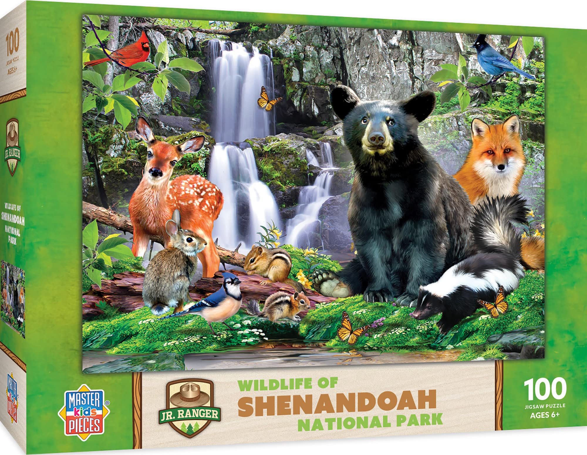 Foto 2 pulgar | Rompecabezas Masterpieces Del Parque Nacional Shenandoah, 100 Piezas - Venta Internacional.