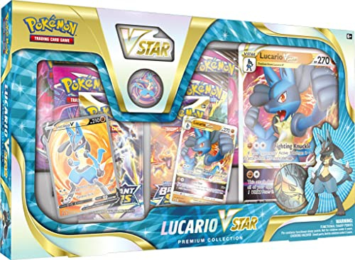 Foto 3 pulgar | Venta Internacional - Pokémon Tcg: Colección Lucario Vstar Premium