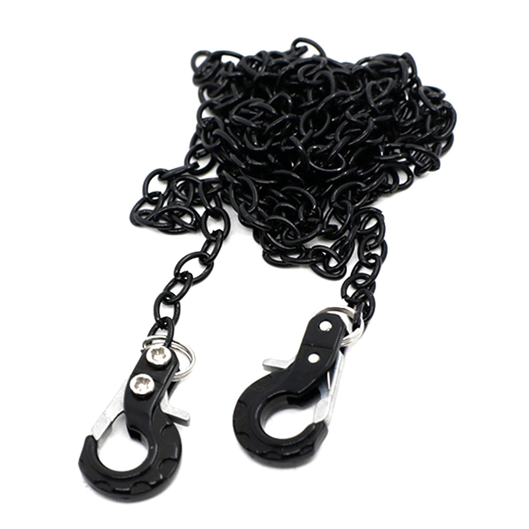 Foto 3 pulgar | Venta Internacional - Cadena De Remolque Metálica Rc Para Coche Con Gancho Para Remolque A Escala 1/10