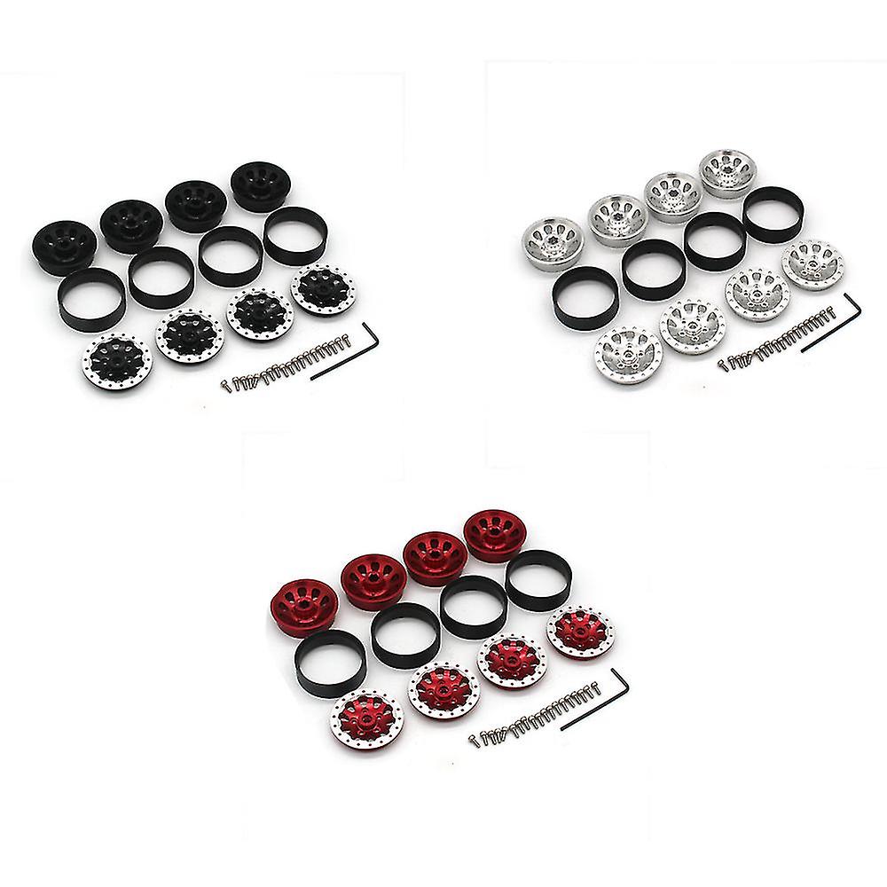 Foto 4 pulgar | Venta Internacional - Juego de Llantas para Cubos de Rueda 4 Piezas Compatible con Wpl C1 Para Coche Rc