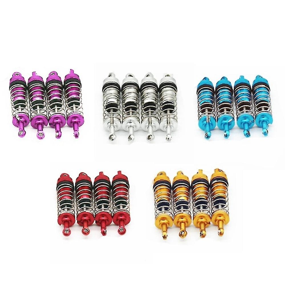 Foto 5 pulgar | Venta Internacional - Amortiguadores De Metal, 4 Piezas, Para Wltoys 144001 1/14 124019 124