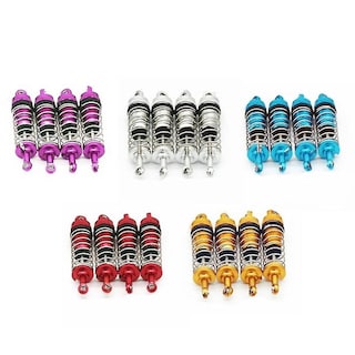 Foto 4 | Venta Internacional - Amortiguadores De Metal, 4 Piezas, Para Wltoys 144001 1/14 124019 124