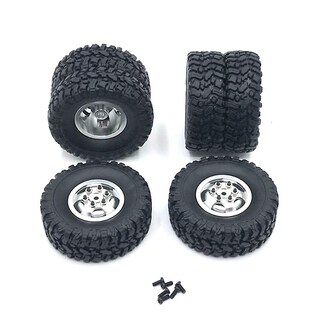 Foto 1 | Venta Internacional - Juego De Mejora De Llantas Con Neumáticos De Goma Para Wpl 1/16 Rc