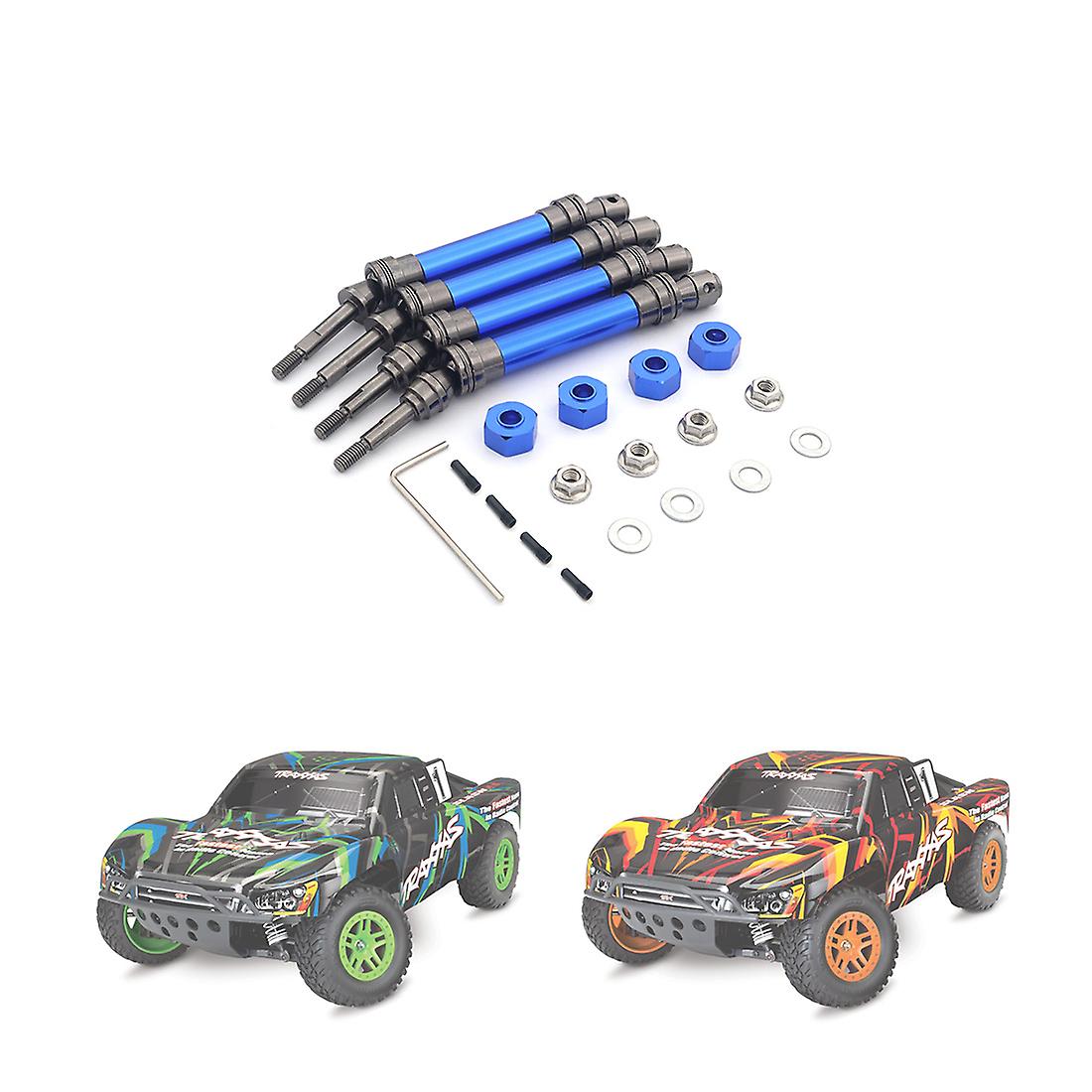 Foto 3 pulgar | Venta Internacional - Set CVD de Eje de Transmisión 4 Piezas para 1/10 Traxxas Slash Vxl 4x4 Blue
