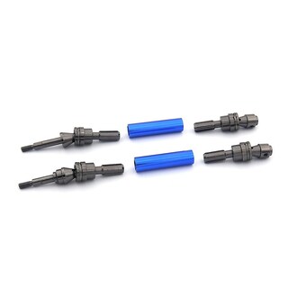 Foto 3 | Venta Internacional - Set CVD de Eje de Transmisión 4 Piezas para 1/10 Traxxas Slash Vxl 4x4 Blue