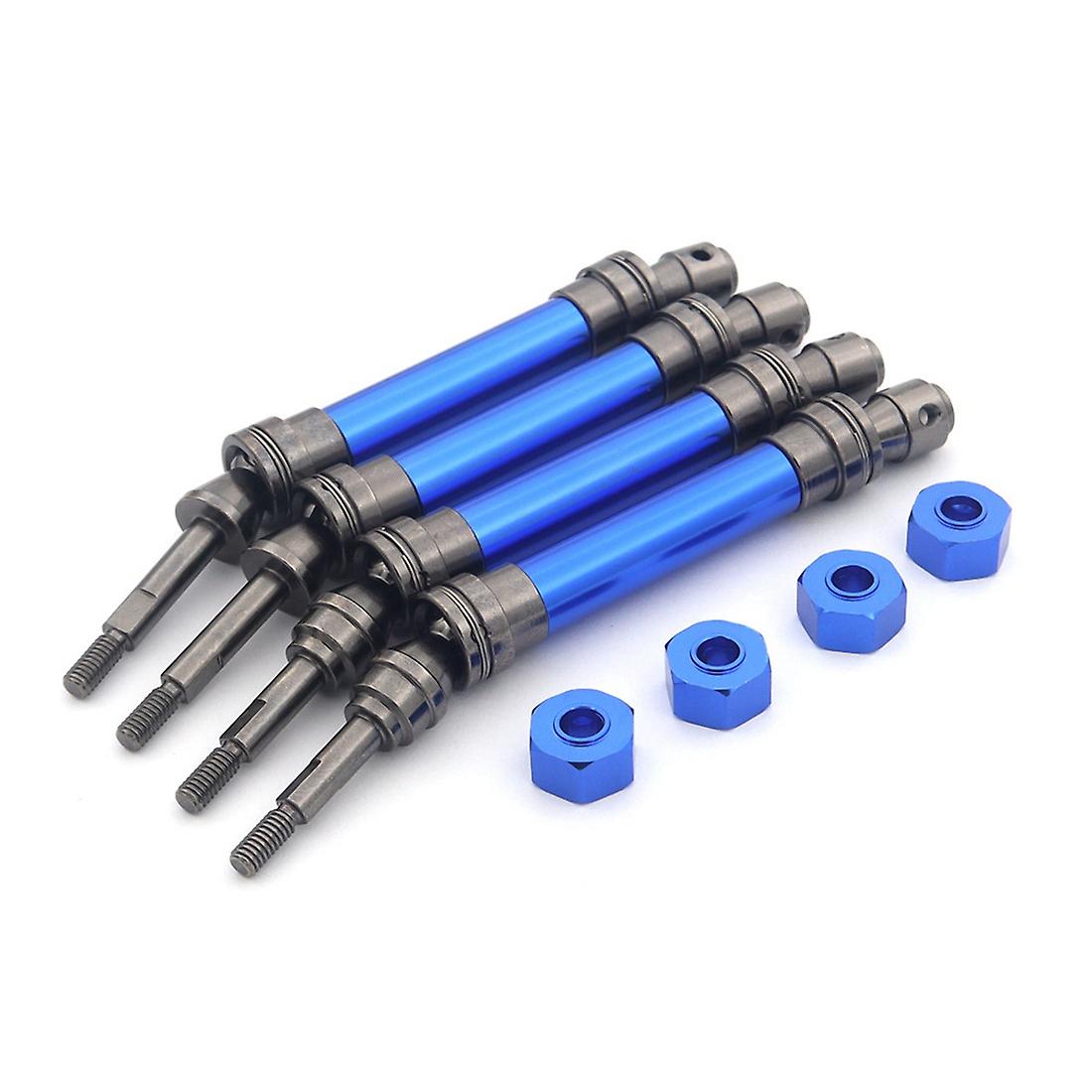 Foto 6 pulgar | Venta Internacional - Set CVD de Eje de Transmisión 4 Piezas para 1/10 Traxxas Slash Vxl 4x4 Blue