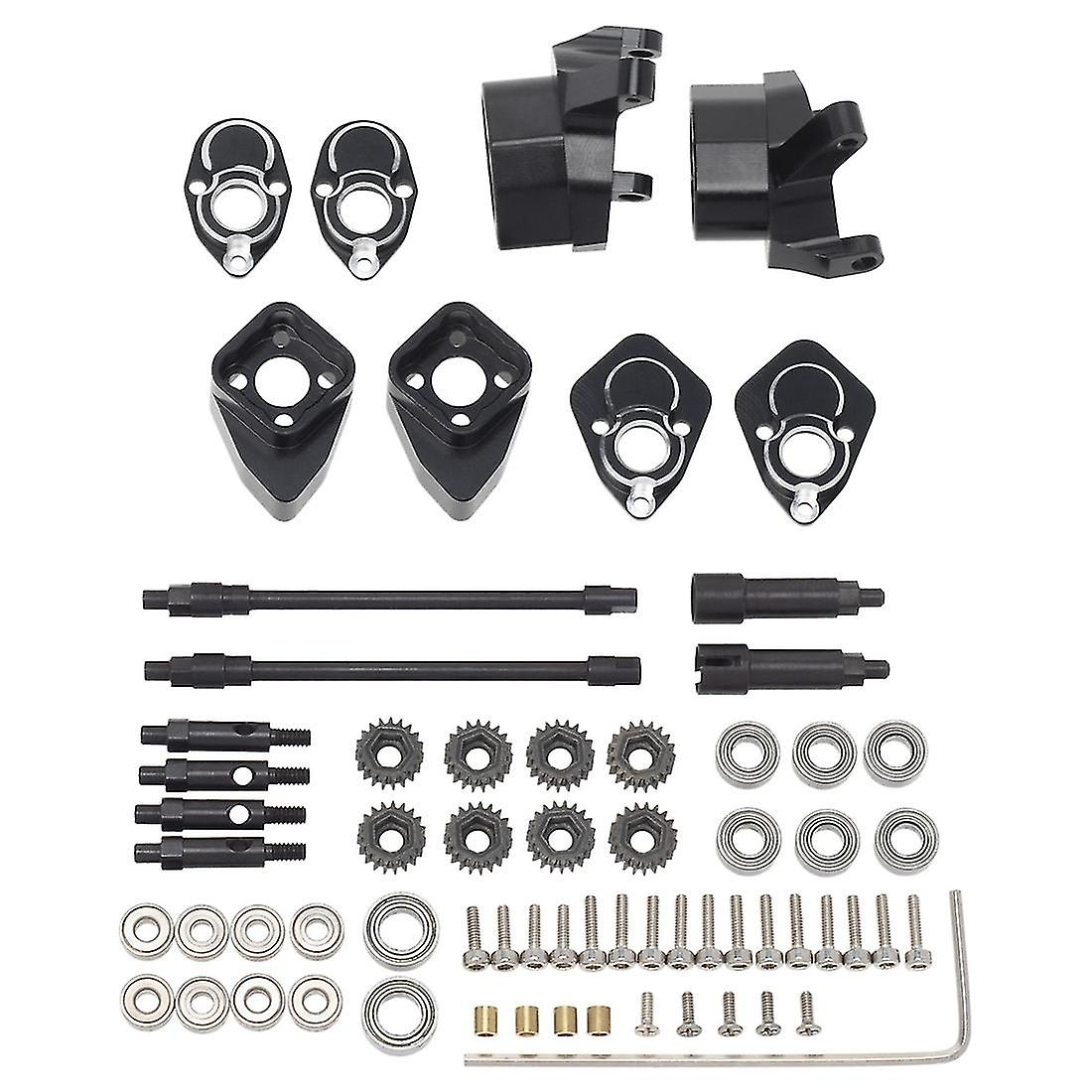 Foto 2 pulgar | Venta Internacional - Set De Ejes Portal Metálicos Para Axial Scx24 Gladiator Jlu Bronco