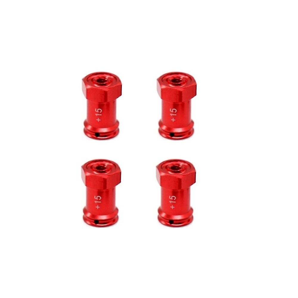 Foto 6 pulgar | Venta Internacional - Adaptadores De Cubo De Rueda Hexagonales Metálicos Para Traxxas 1/16, Color Azul