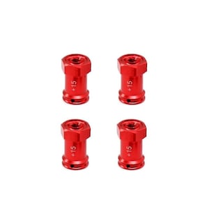 Foto 5 | Venta Internacional - Adaptadores De Cubo De Rueda Hexagonales Metálicos Para Traxxas 1/16, Color Azul