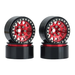 Foto 1 | Venta Internacional - Llanta 1.9 Metal X4 Compatible Con 1/10 Rc Axial Scx10 Roja