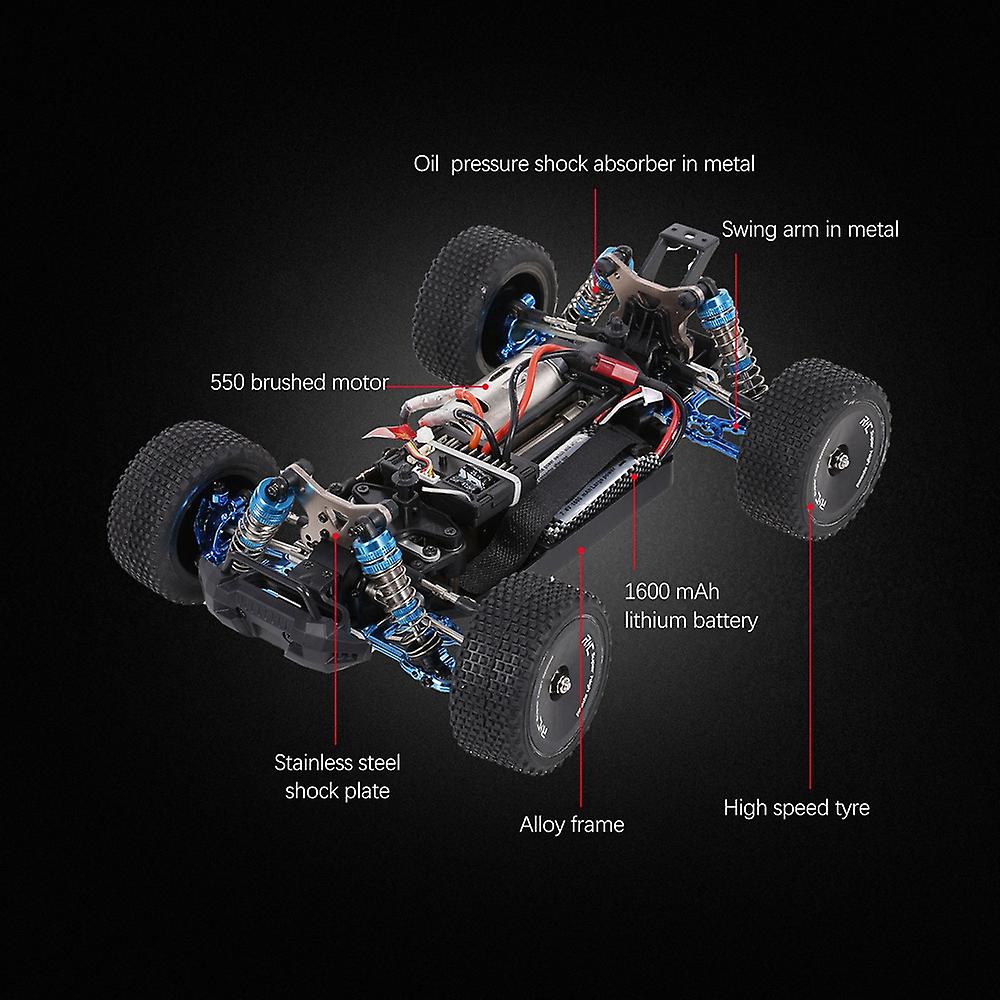Foto 6 pulgar | Conjunto de Caja de Cambios Trasera de Metal para Coche RC XLF F16 F17 1/14