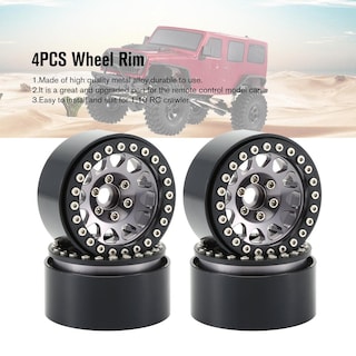 Foto 2 | Llanta De Rueda 1.9 Metal Beadlock 4 Piezas Para 1:10 Rc Crawler Traxxa - Venta Internacional.