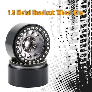 Foto 4 | Llanta De Rueda 1.9 Metal Beadlock 4 Piezas Para 1:10 Rc Crawler Traxxa - Venta Internacional.