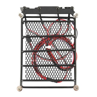 Foto 3 | Portaequipajes De Techo Con Luces Led Redondas para Coches Rc - Venta Internacional