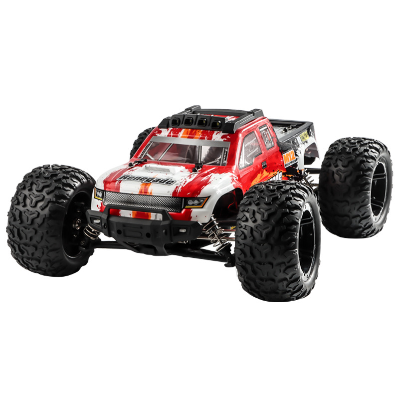 Carro A Control Remoto Haiboxing 2996a 1:10 Rojo Cepillado 40 Km/h - Venta Internacional