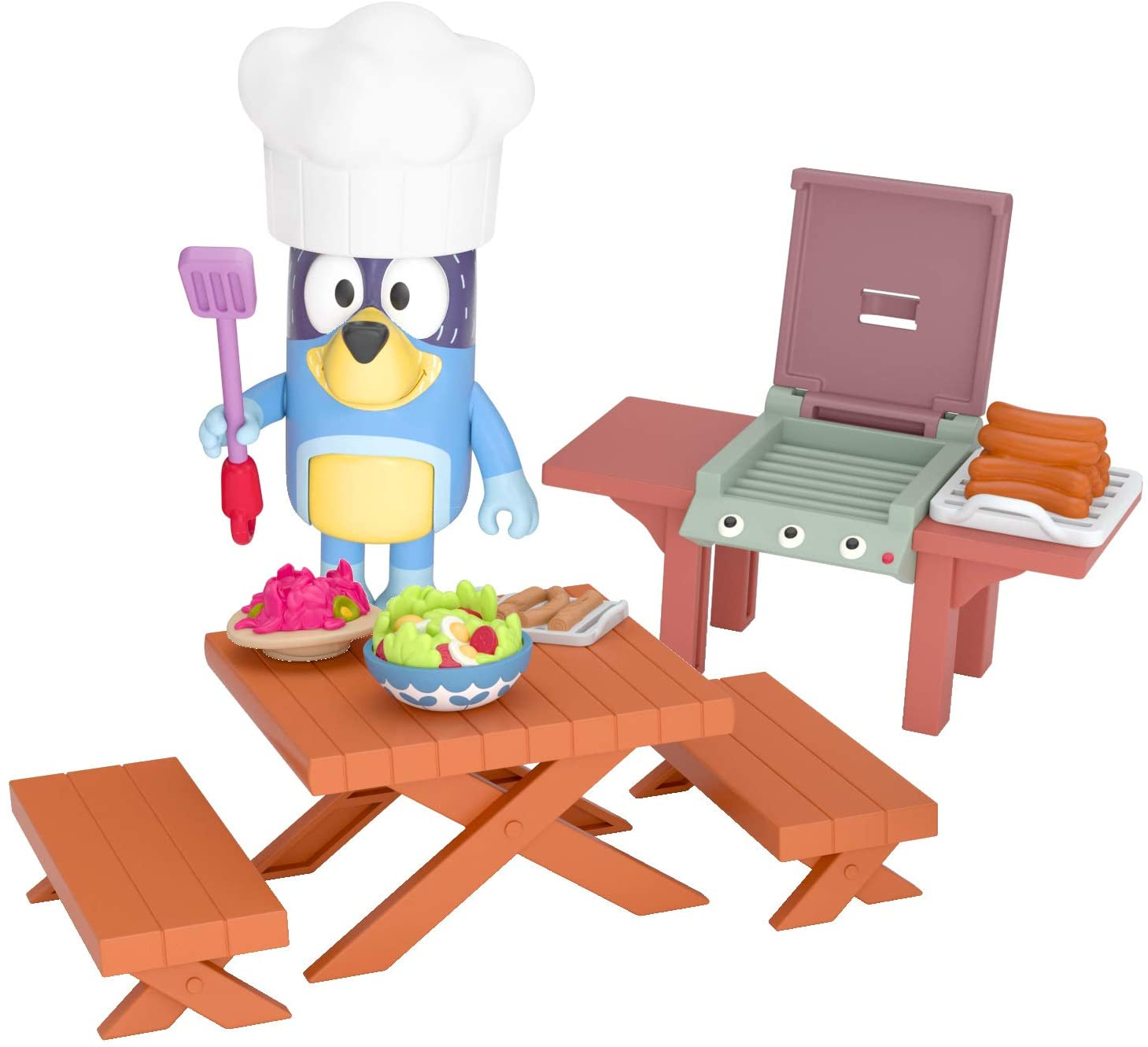 Foto 1 | Bluey Dad Backyard Bbq Juego en el Patio Trasero Multicolor 13030 - Venta Internacional