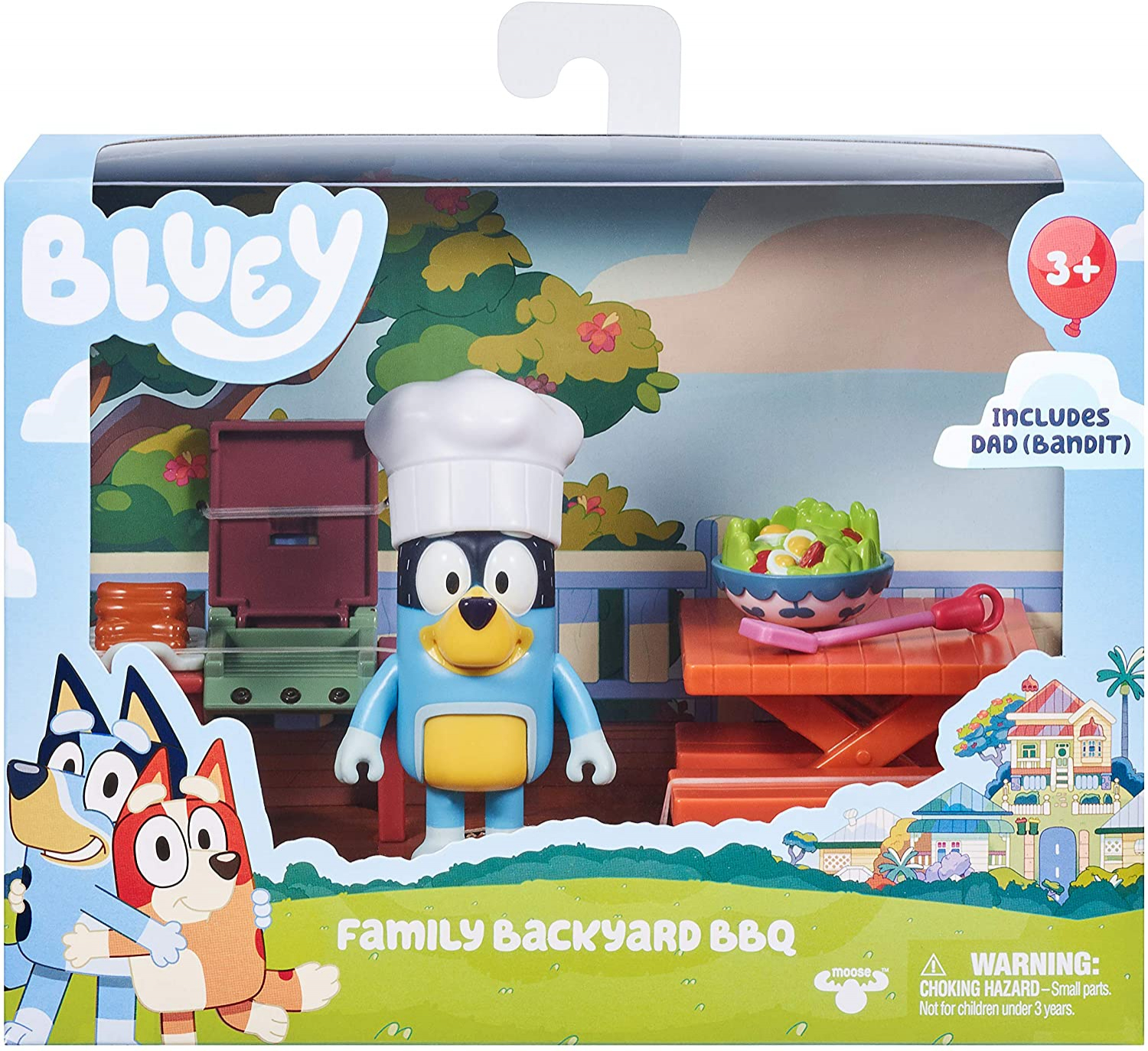 Foto 3 pulgar | Bluey Dad Backyard Bbq Juego en el Patio Trasero Multicolor 13030 - Venta Internacional