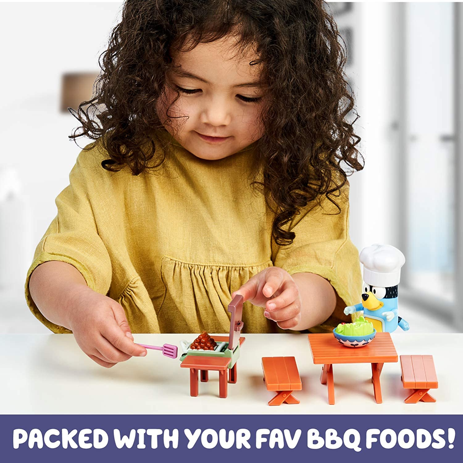 Foto 5 | Bluey Dad Backyard Bbq Juego en el Patio Trasero Multicolor 13030 - Venta Internacional