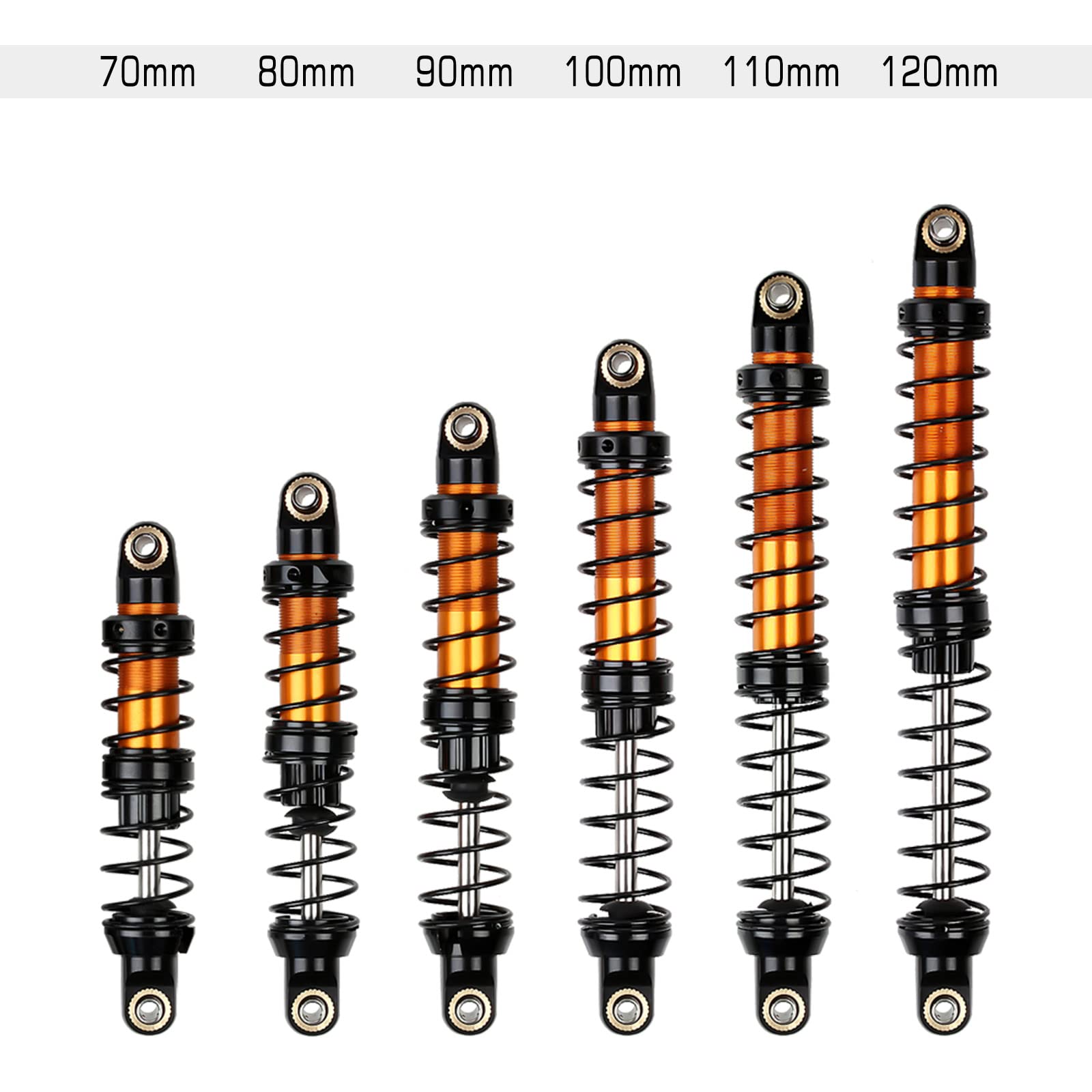 Foto 7 pulgar | Amortiguador Injora para Coche Rc Crawler 1/10 Axial Scx10 - Venta Internacional