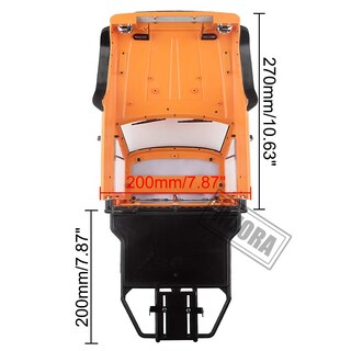 Foto 4 | Cabina Rc Crawler Body Y Media Jaula Para 1/10 Trx4 Scx10 - Venta Internacional